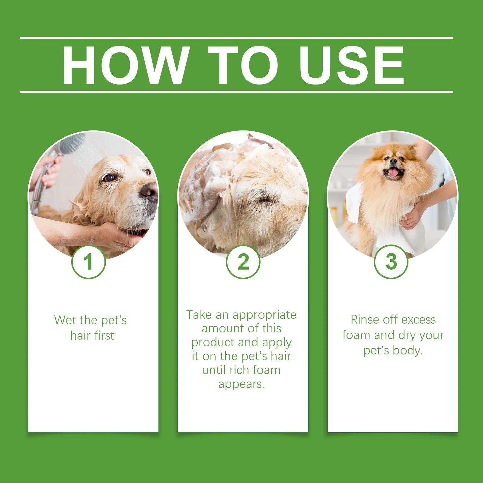 Refreshing 2-In-1 Pet Shampoo And Conditioner Itch Skin Moisturizing Dirt Gel