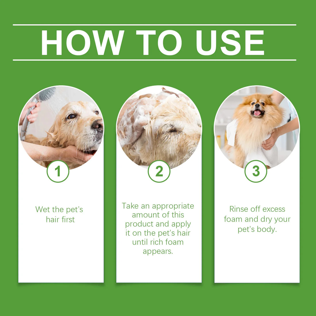 Refreshing 2-In-1 Pet Shampoo And Conditioner Itch Skin Moisturizing Dirt Gel