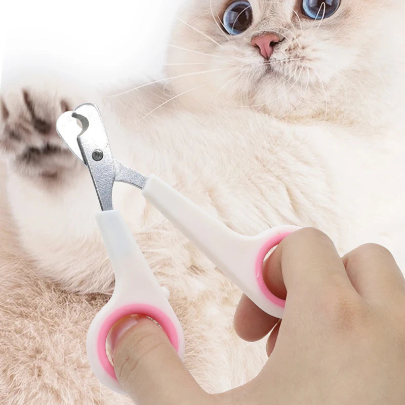 Dog Nail Clippers Professional Grooming Tool Sharp Steel Blade Safe Pet Cat Paw