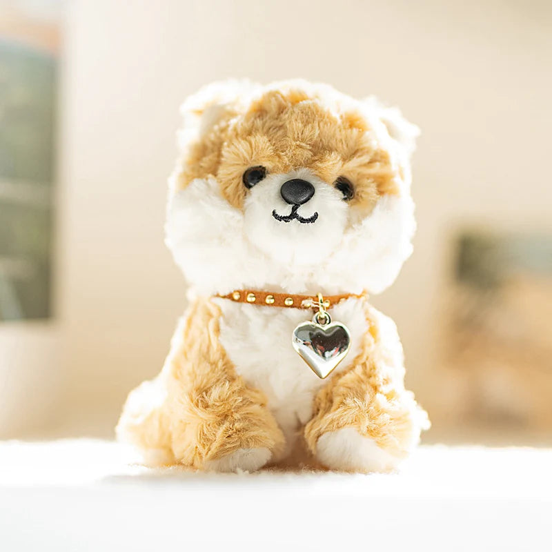 Adorable Mini Famous Dog Shiba Inu Beagle Plush Toy Stuffed Soft Puppy