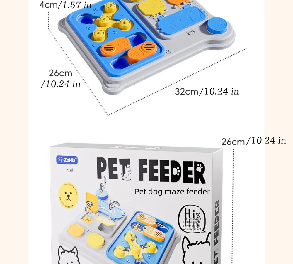 Pet Puzzle Feeder Toy Interactive treat dispenser designed for perfect for dogs