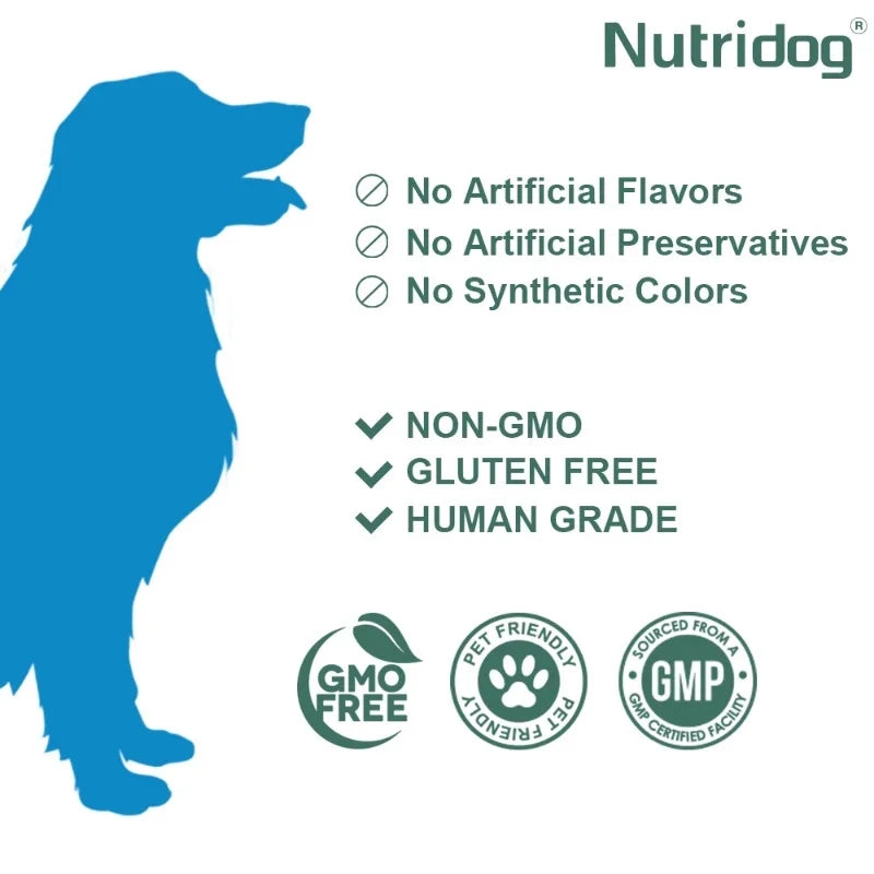 Tear Stain Dog Food with cranberries & vitamins to improve tear stains chews