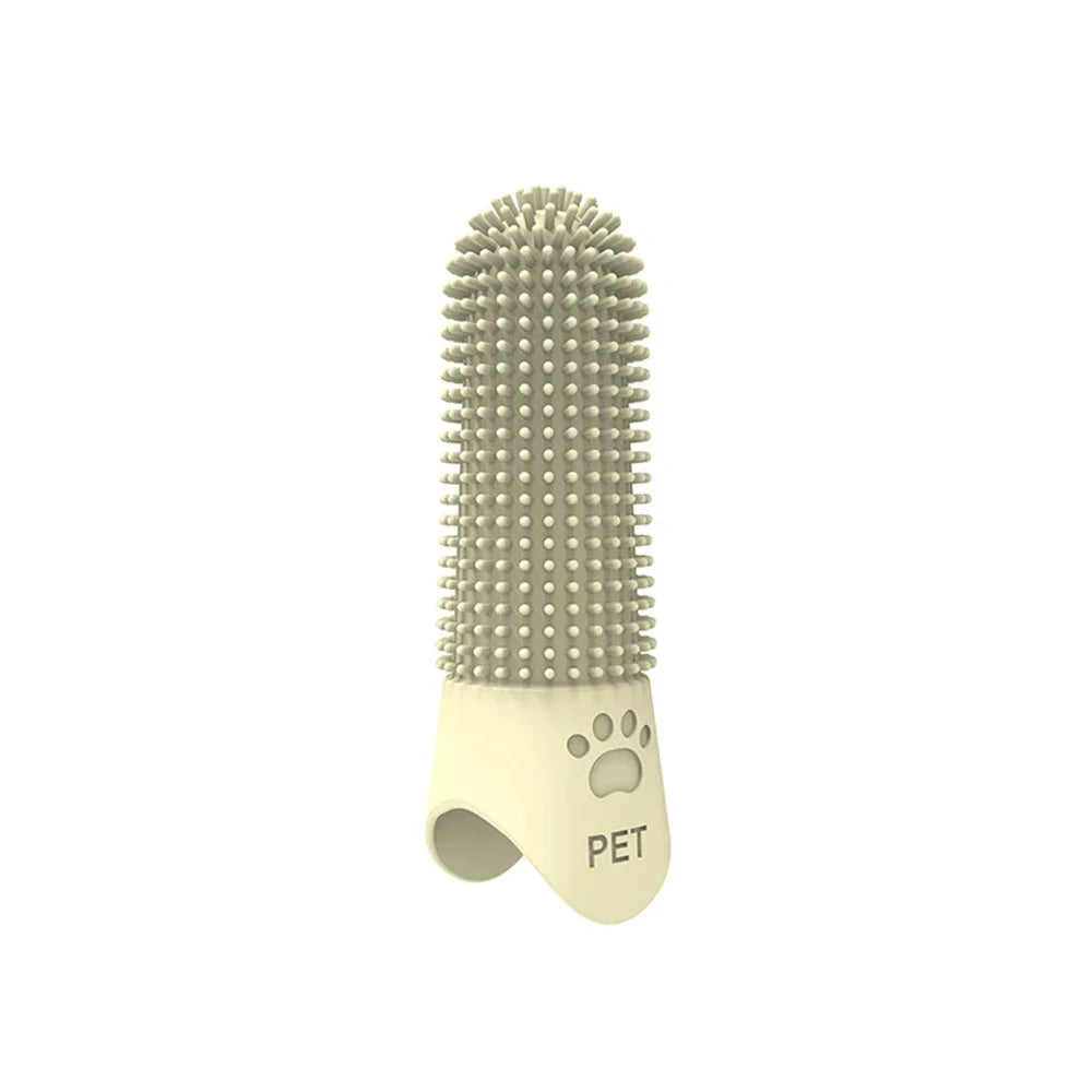 Pet Silicone Cleaning Nail Brush Finger Brush Cat Dog Pet Tooth Brush Dog