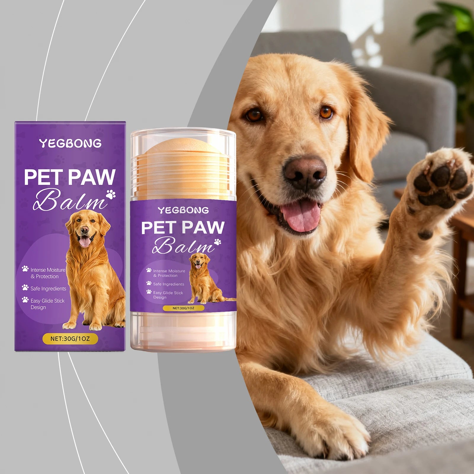 Pet Claw Care Cream Stick Deeply Moisturizing Repair Dry Skin Pet Claw