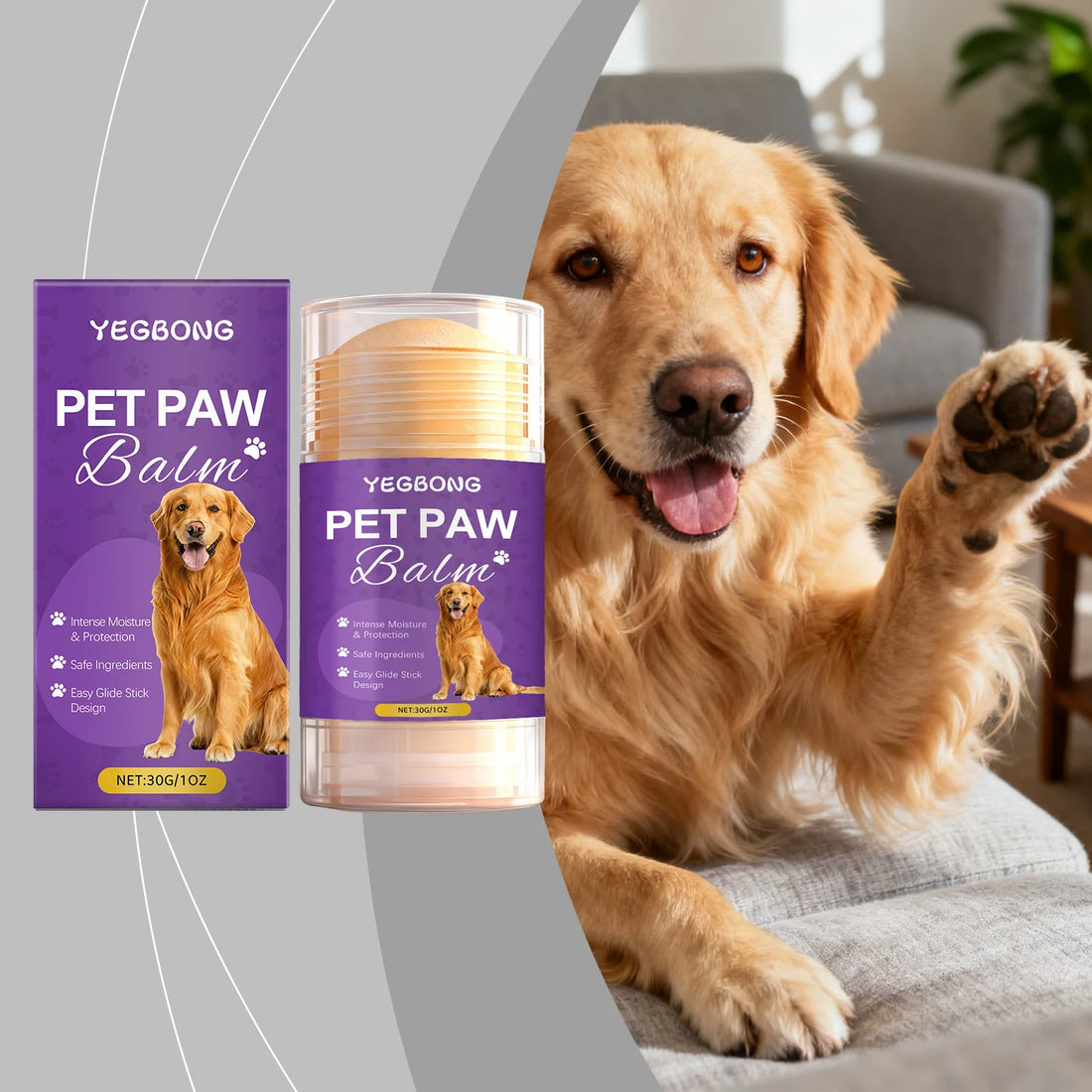Pet Claw Care Cream Stick Deeply Moisturizing Repair Dry Skin Pet Claw
