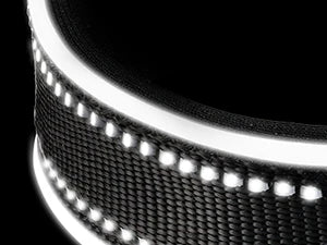 New For Apple Pet Dog Collar Anti-Lost Reflective Protective Tracker Dog Collar