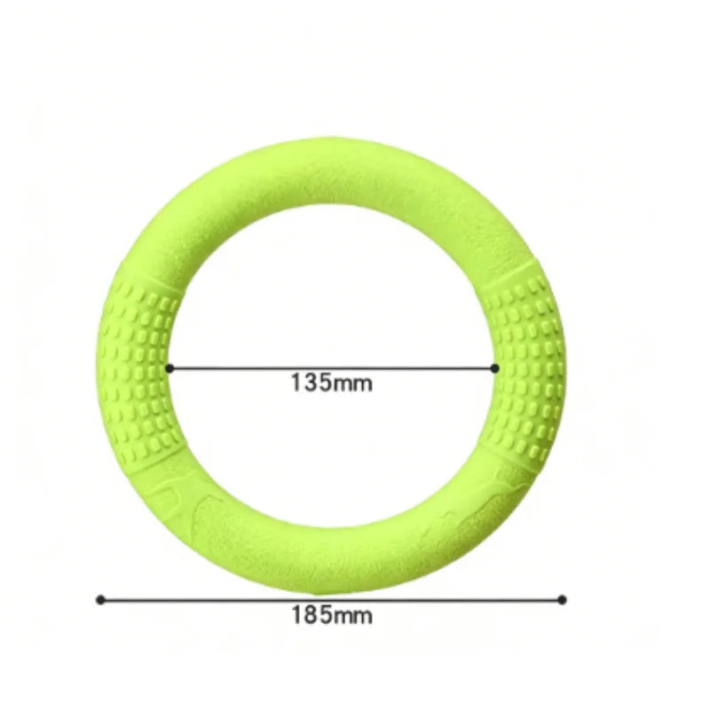 Dog Ring Toys Indestructible Chewing Flying Floating Training Tools Fetch
