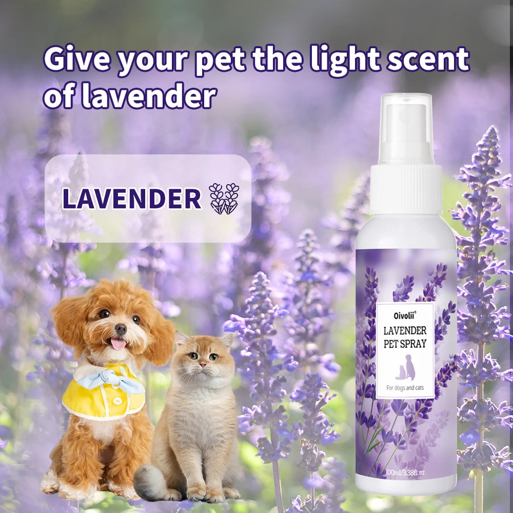 Pet Shampoo And Conditioner 2-in-1 Lavender Scent Deep Cleansing