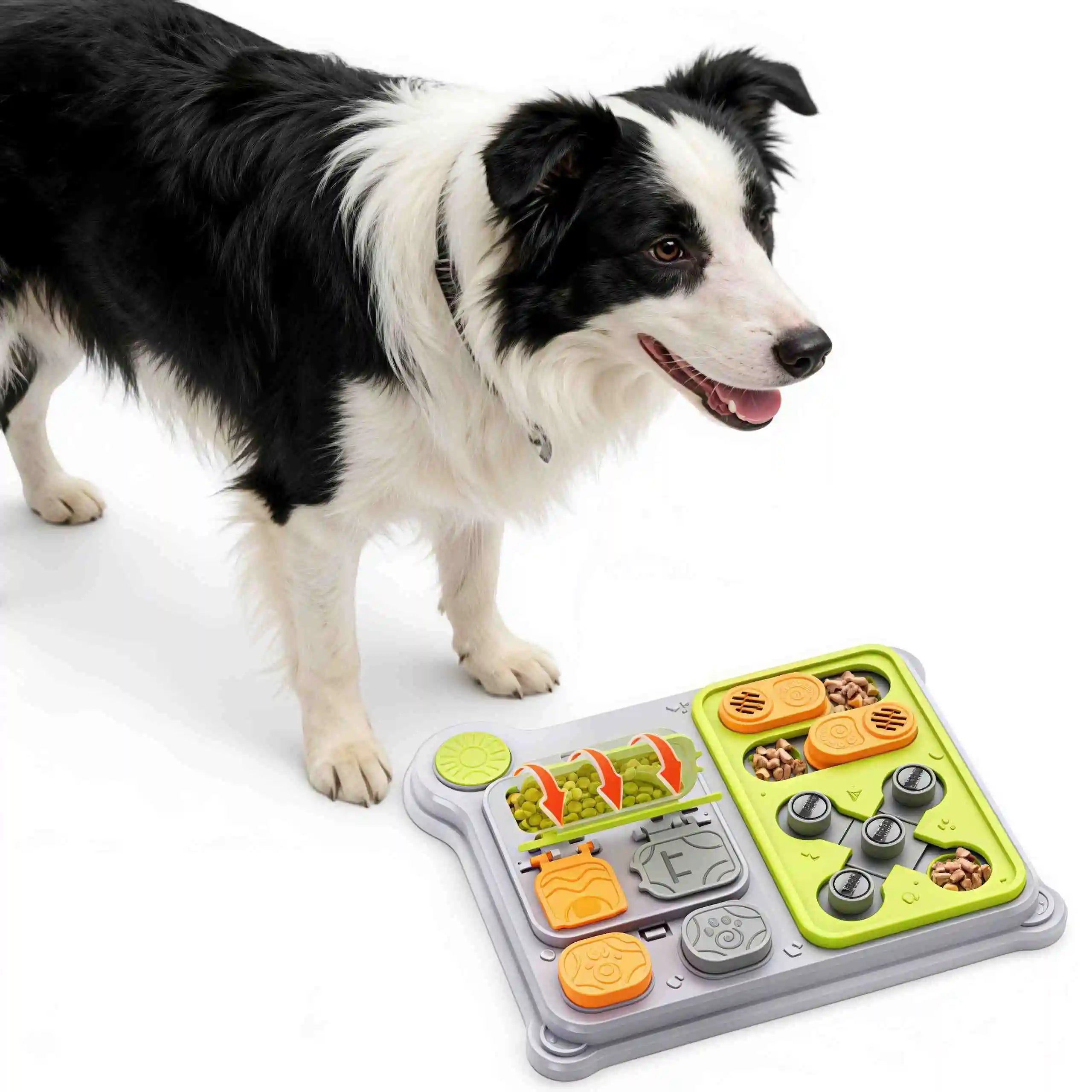 Dog Puzzle Toy & Pet Feeder Treat Dispensing Toy for IQ Training Dogs