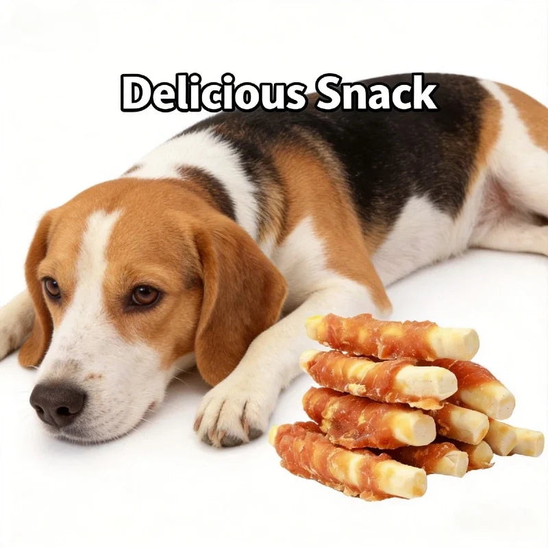 220g Chicken Flavored Milk Dog Treats Rich Dental Health Dog Biscuits