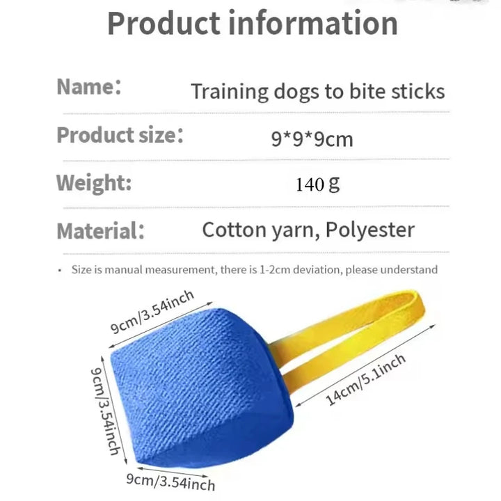 Tear-resistant cloth biting pillow biting bag dog special grinding teeth cleaning