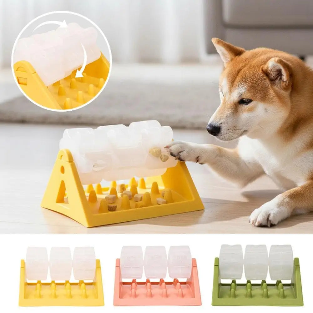 Dog Food Dispenser All-Day Fun Puzzle Feeder Toy Safe Material Dog Puzzle Toy
