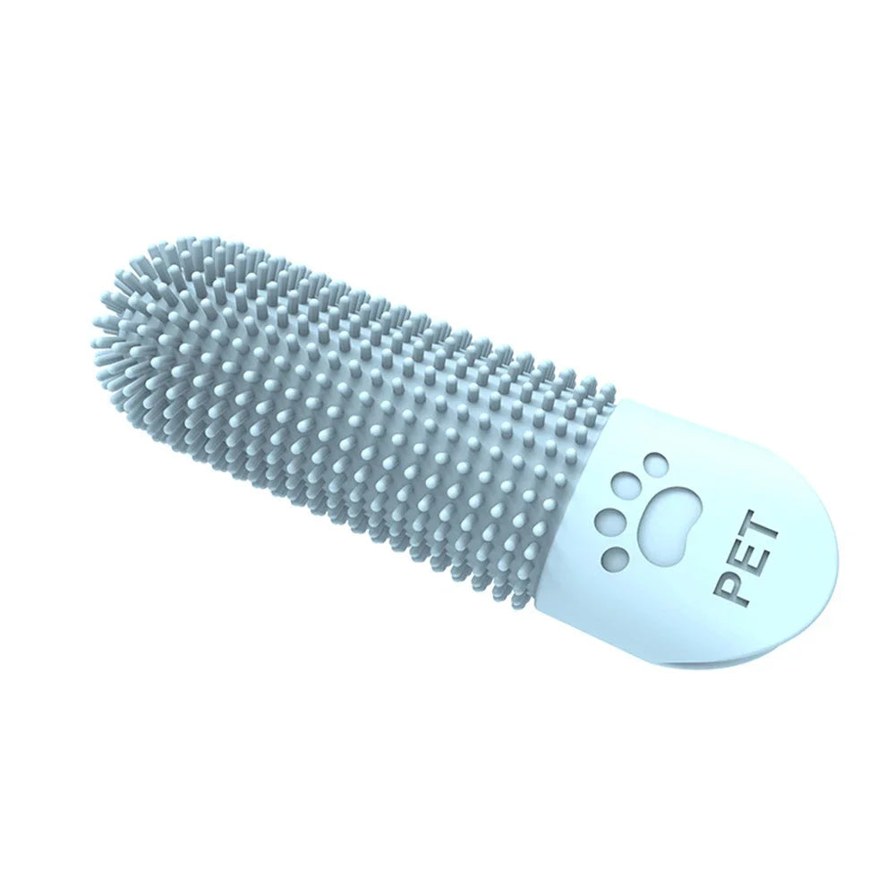 Pet Silicone Cleaning Nail Brush Finger Brush Cat Dog Pet Tooth Brush Dog