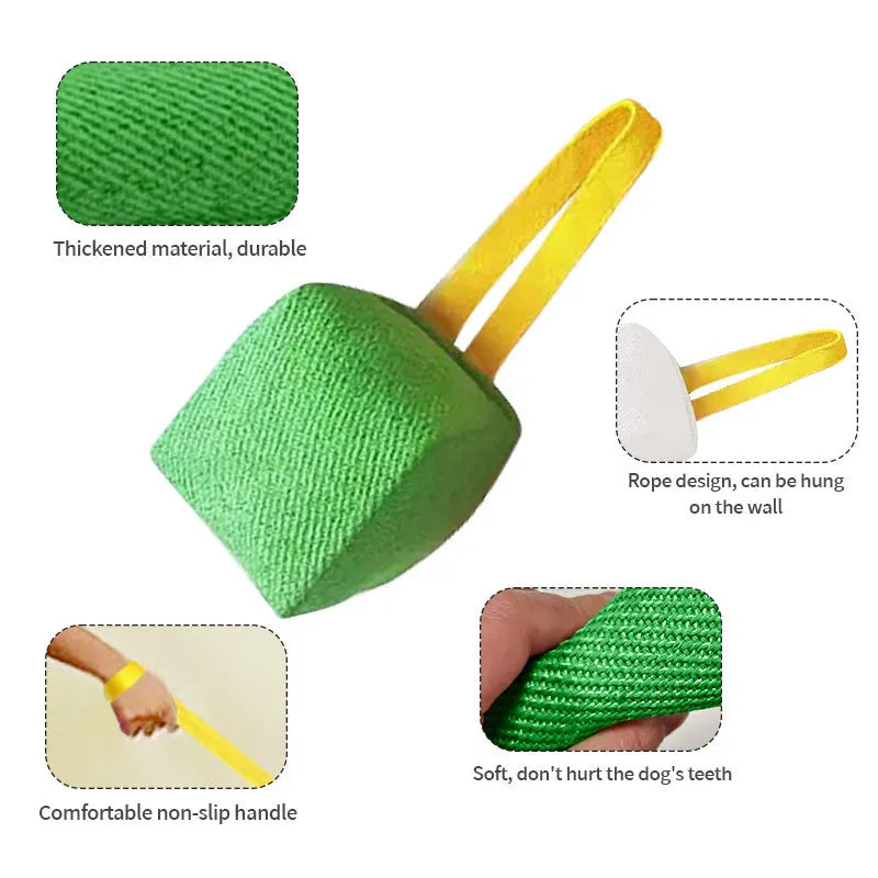 Tear-resistant cloth biting pillow biting bag dog special grinding teeth cleaning
