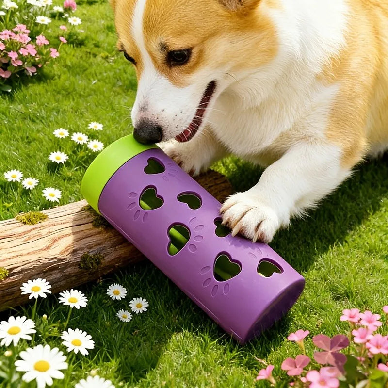 New Detachable Pet Slow Feeder Treat Dispenser | Durable Bite-Resistant Chew