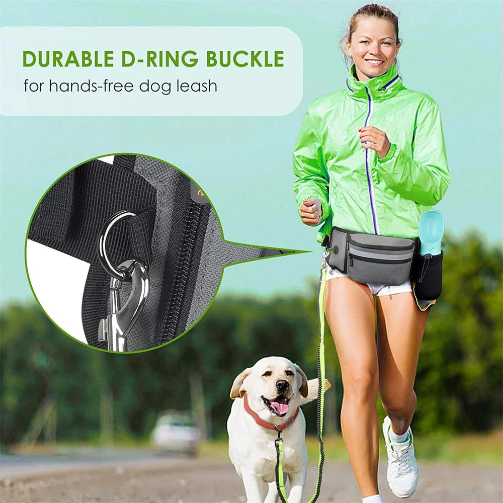 Dog Outdoor Training Waist Bag Multi-functional Dog Feeding Snack Bag