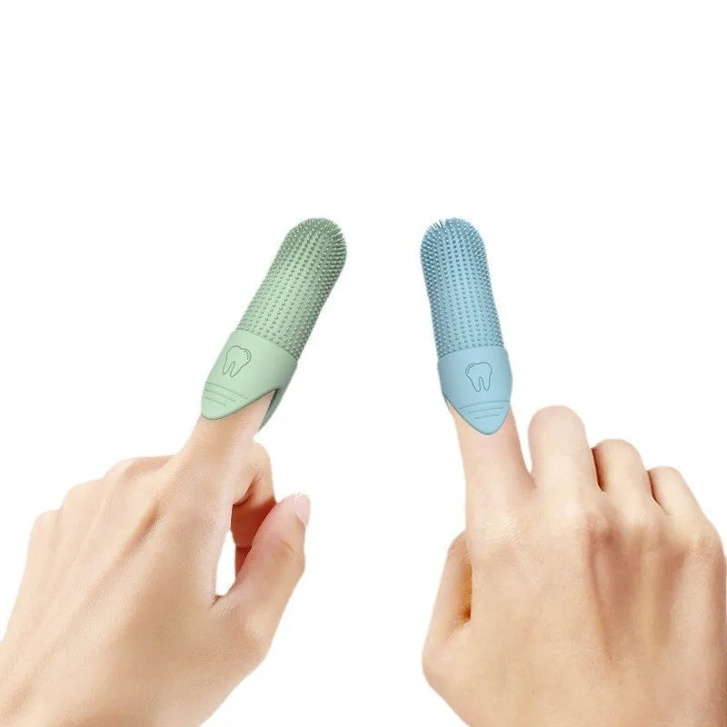 Pet Silicone Cleaning Nail Brush Finger Brush Cat Dog Pet Tooth Brush Dog