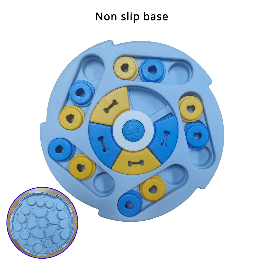 Dog Puzzle Toys Slow Feeder Training Iq Nonslip Bowl Dog Interactive Toy