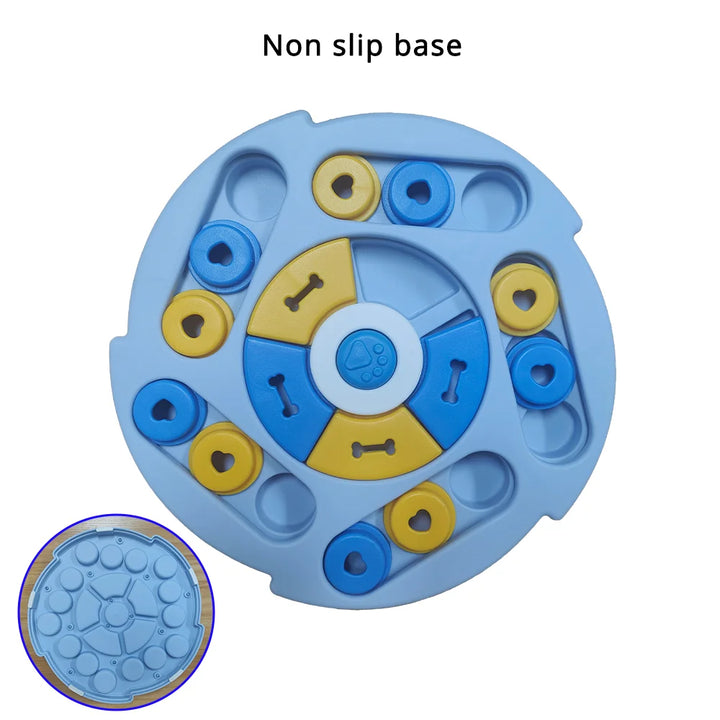 Dog Puzzle Toys Slow Feeder Training Iq Nonslip Bowl Dog Interactive Toy