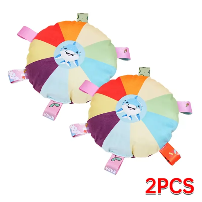 Popular new dog plush bell toy cute cartoon shaped grinding teeth pet toy
