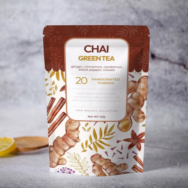 Customized Dried Fruit Candy Tea Gift White Kraft Paper Bags Stand Up Zip Lock