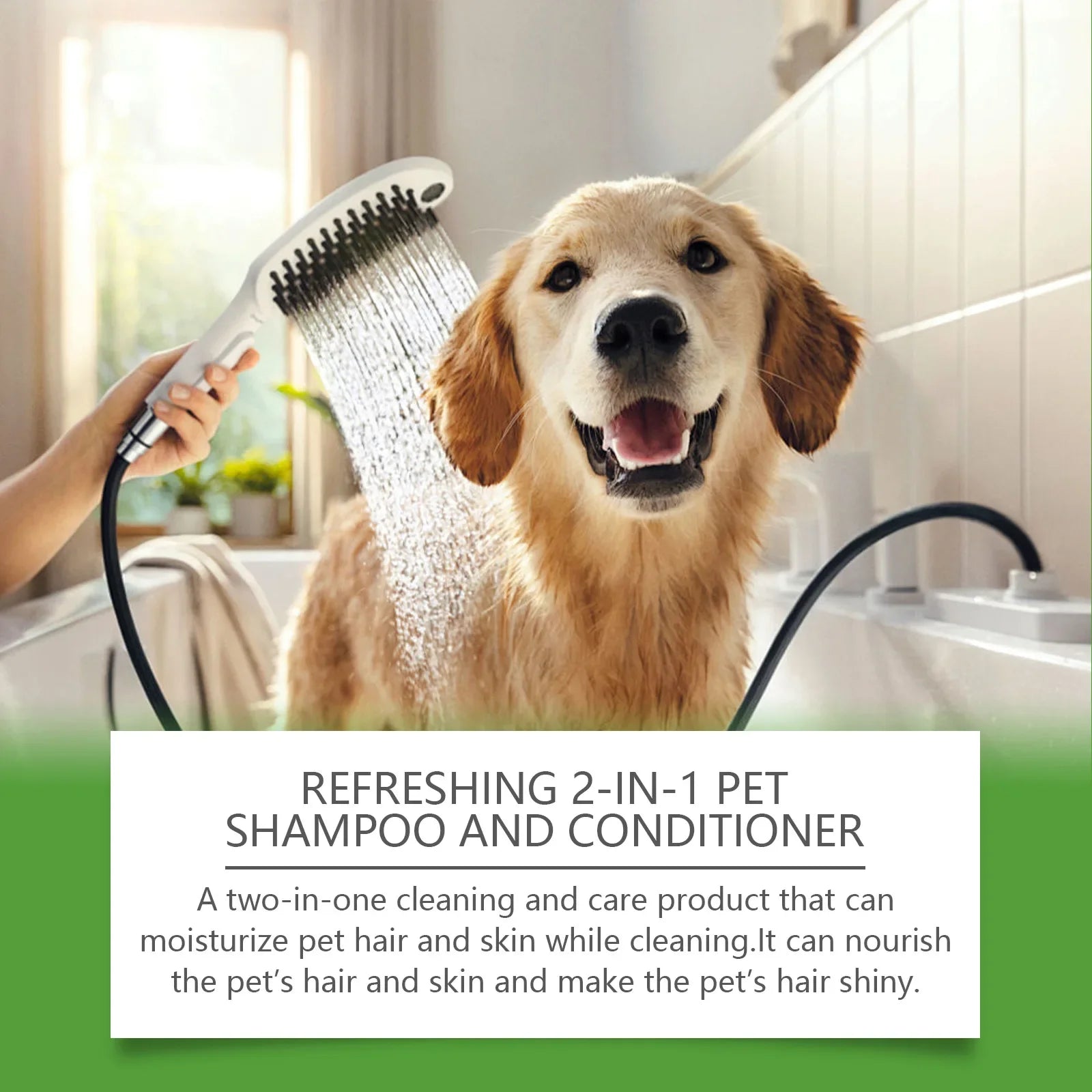 Refreshing 2-In-1 Pet Shampoo And Conditioner Itch Skin Moisturizing Dirt Gel
