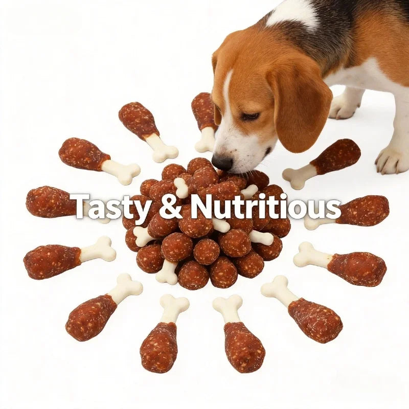 Duck Leg Milk Bone Dog Chews 200g – Crunchy Dental Treats Snack for Dogs