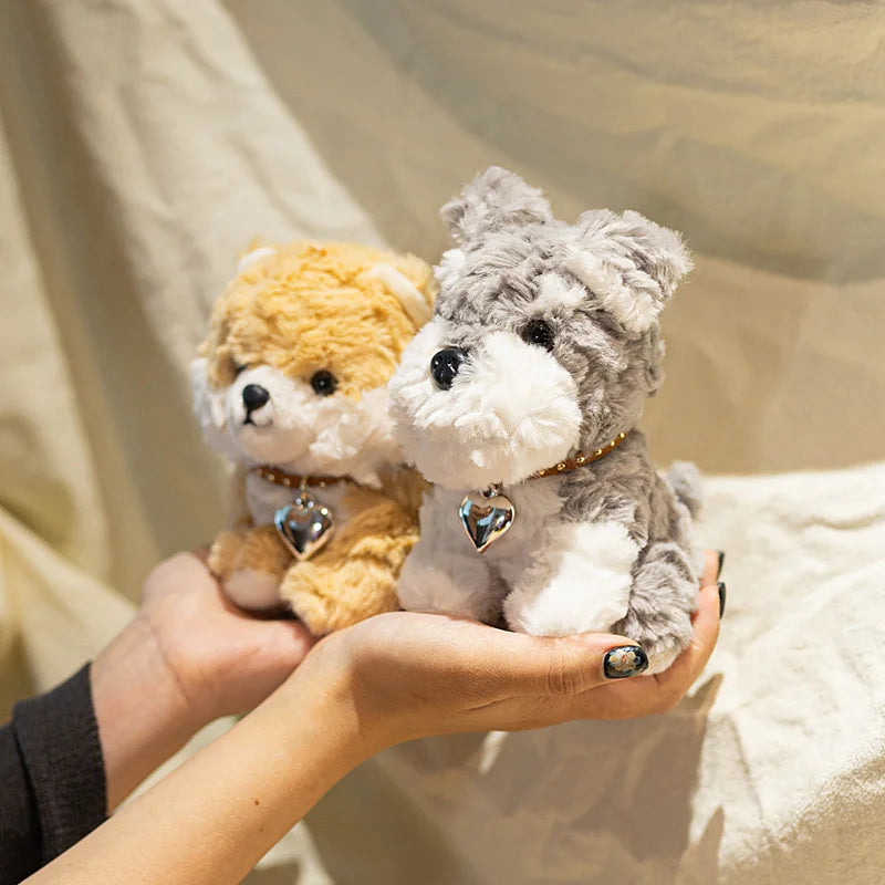 Adorable Mini Famous Dog Shiba Inu Beagle Plush Toy Stuffed Soft Puppy