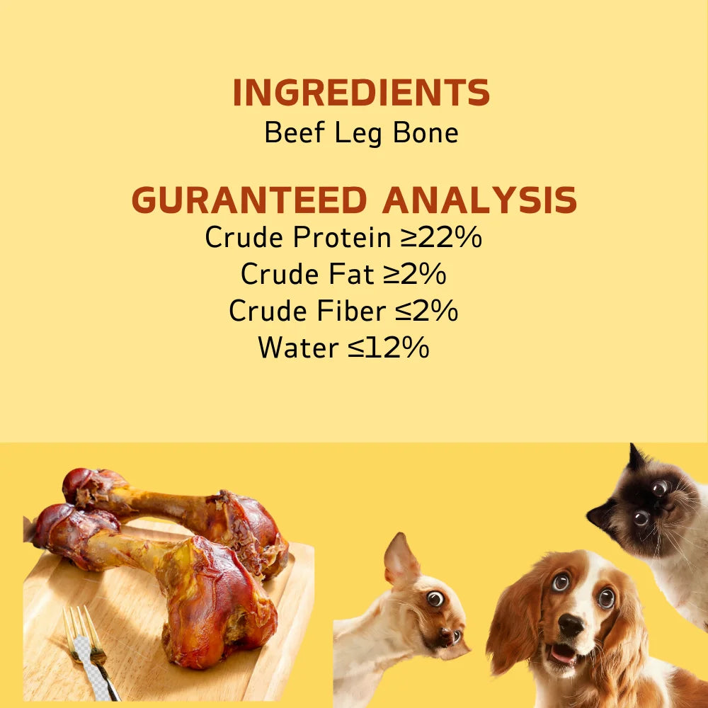 Middle Large Cow Bone, All Natural Ingredients, Natural Dog Treats, Healthy