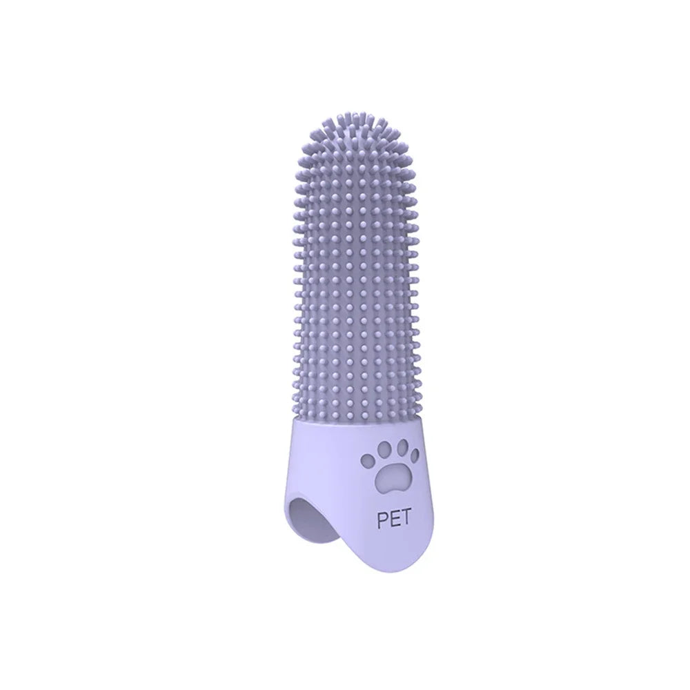 Pet Silicone Cleaning Nail Brush Finger Brush Cat Dog Pet Tooth Brush Dog