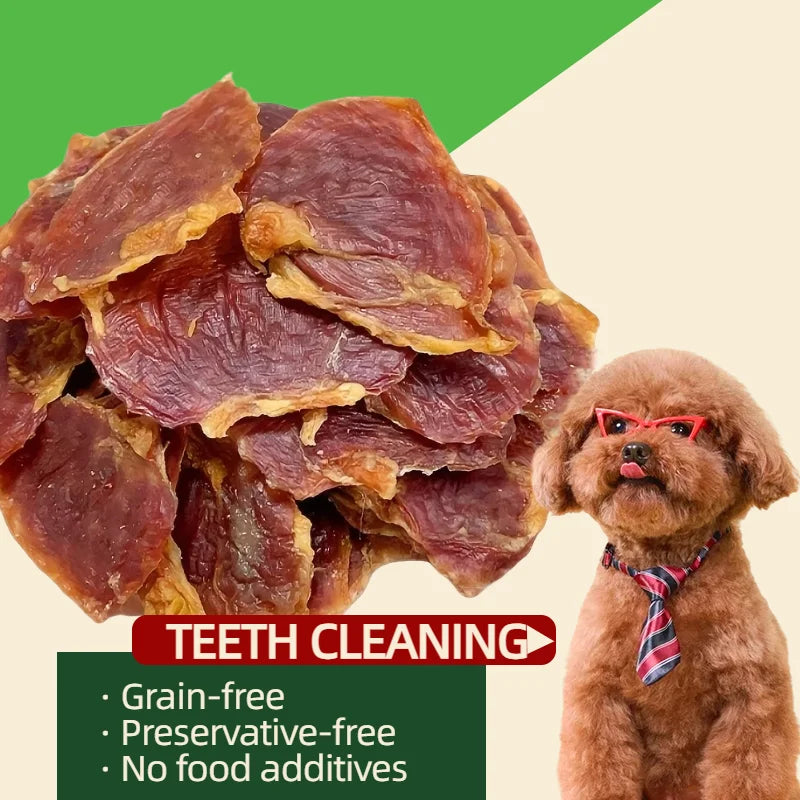 Pet Treats Sliced Chicken Gizzards – Dog Chew Treats & Teeth Cleaning Snacks
