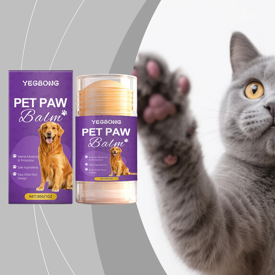 Pet Claw Care Cream Stick Deeply Moisturizing Repair Dry Skin Pet Claw