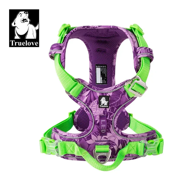 Truelove Pet Explosion-proof Dog Harness Camouflage Reflective Version