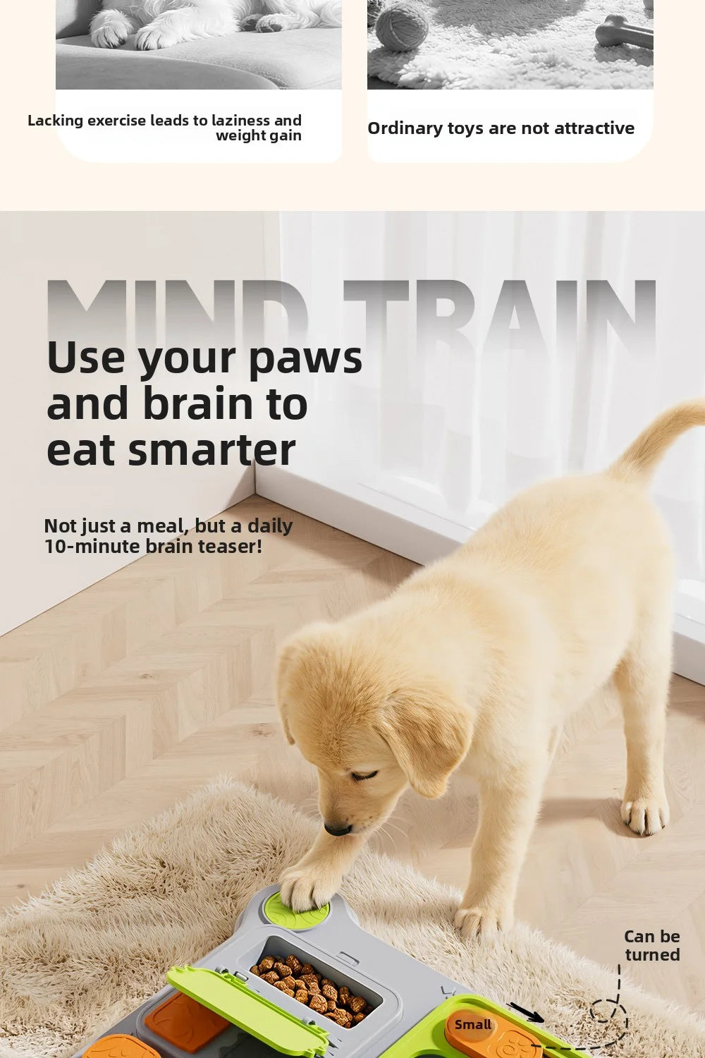 Pet Puzzle Feeder Toy Interactive treat dispenser designed for perfect for dogs