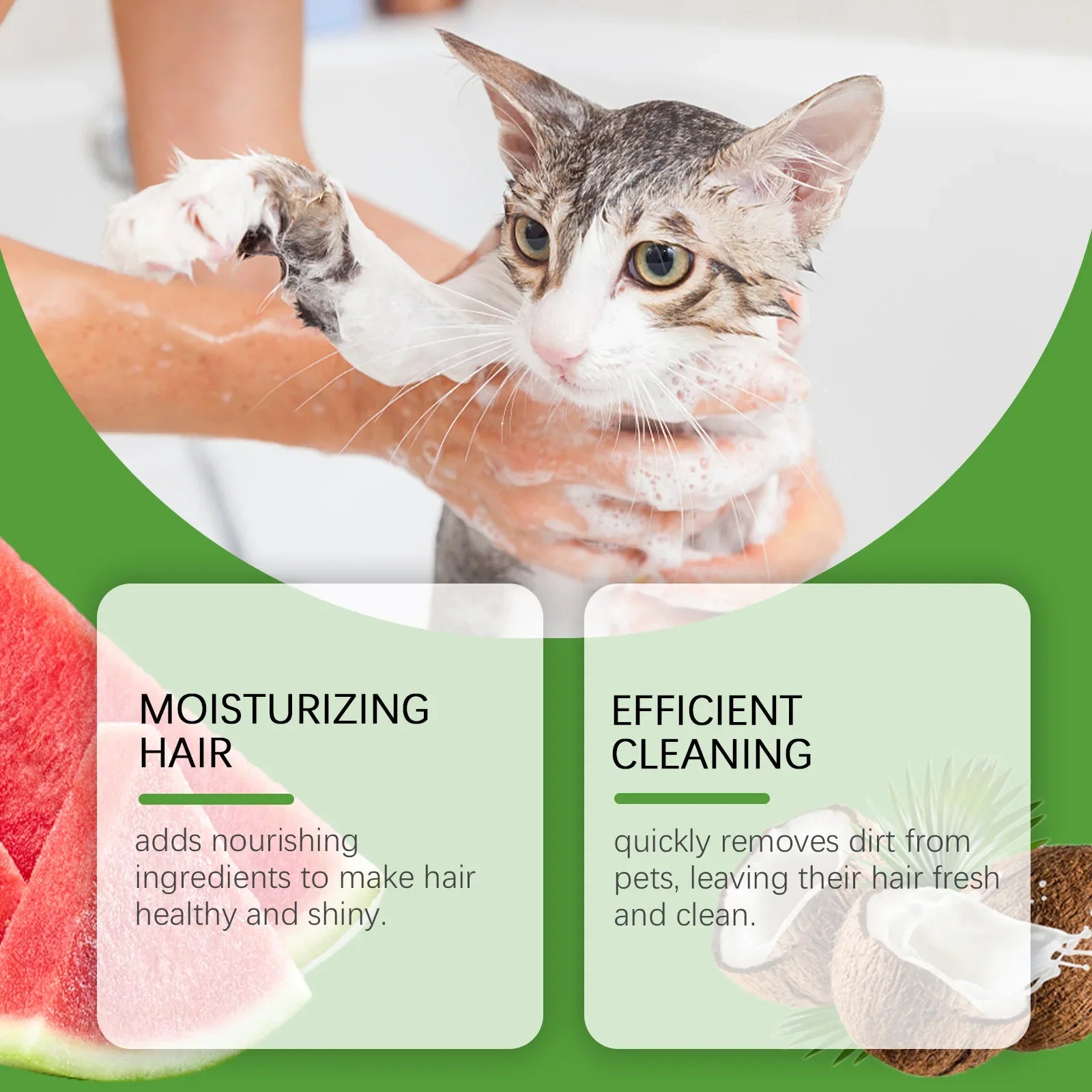 Refreshing 2-In-1 Pet Shampoo And Conditioner Itch Skin Moisturizing Dirt Gel