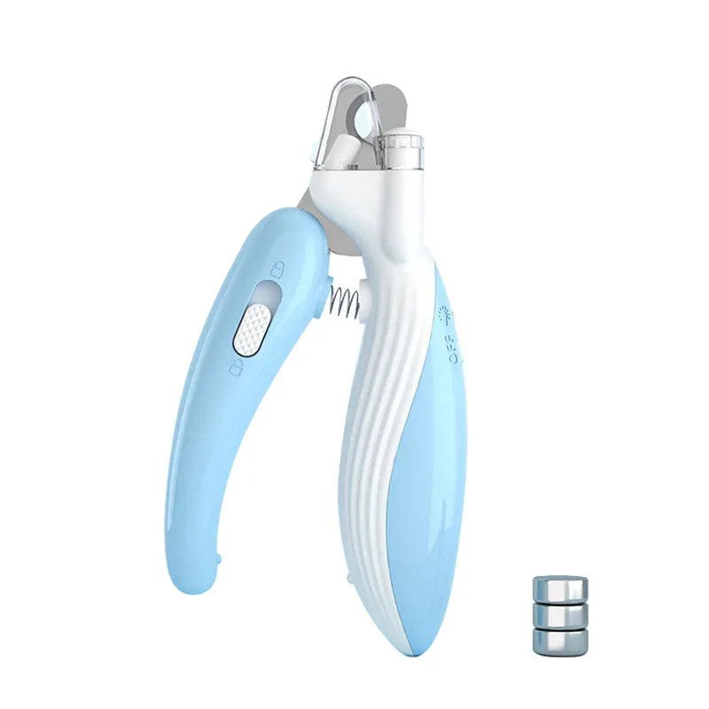 Professional Pet Nail Clippers with Led Light Pet Claw Grooming Dogs Nail