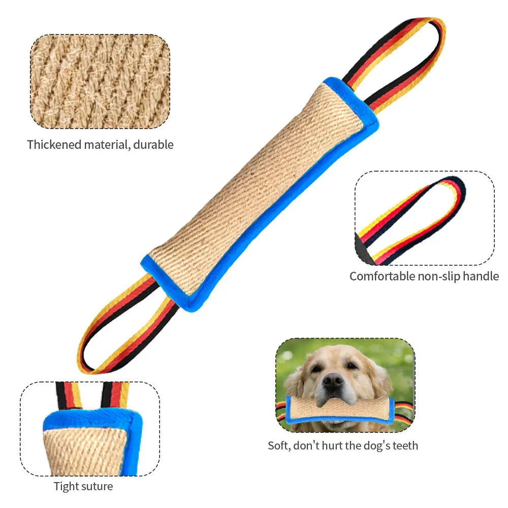 Heavy Duty Dog Chewing Stick for Bite Resistance Training Fun Pet Behavior