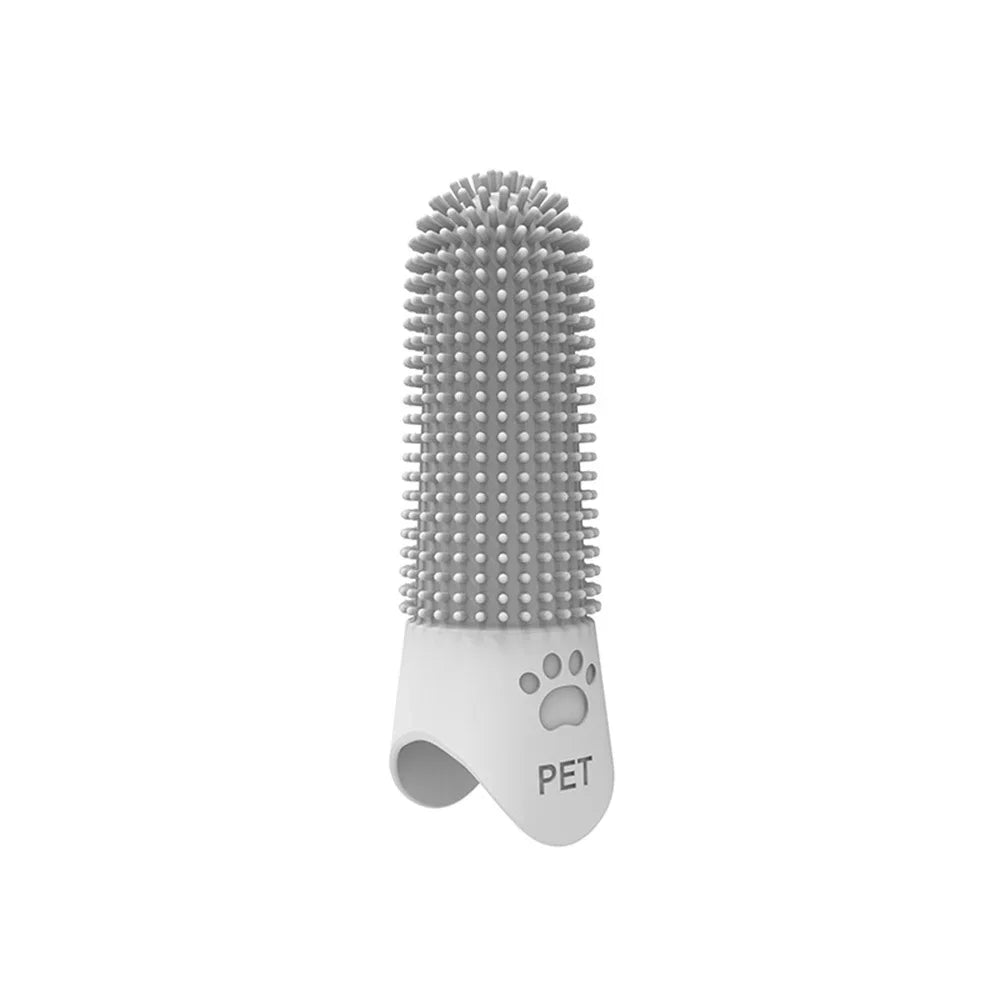 Pet Silicone Cleaning Nail Brush Finger Brush Cat Dog Pet Tooth Brush Dog