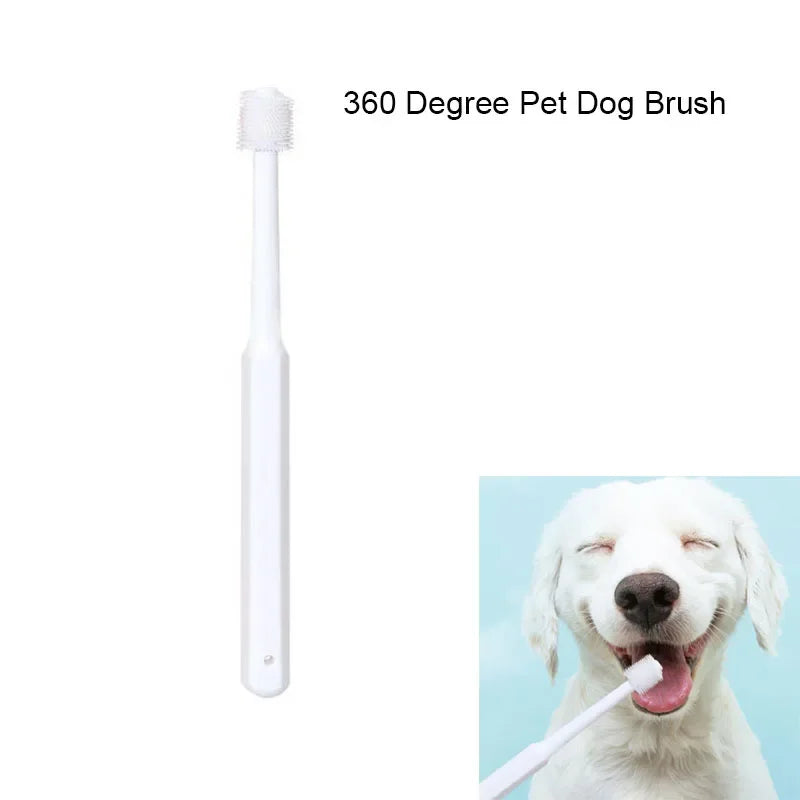 Tooth Brush For Pet Dog Cat Plastic Healthy Toothbrush Mouth Cleaning Pet