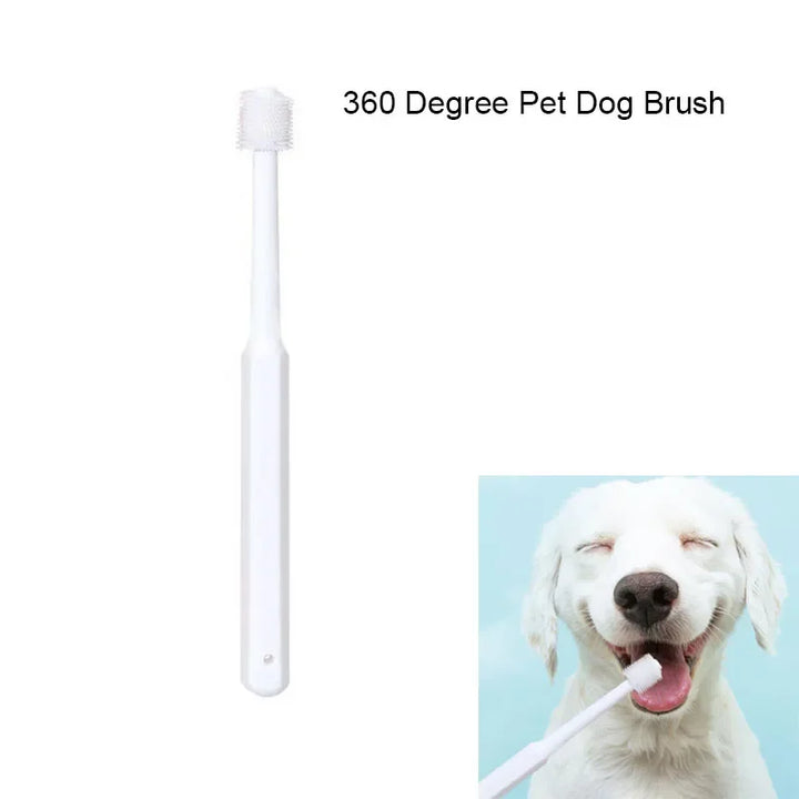 Tooth Brush For Pet Dog Cat Plastic Healthy Toothbrush Mouth Cleaning Pet