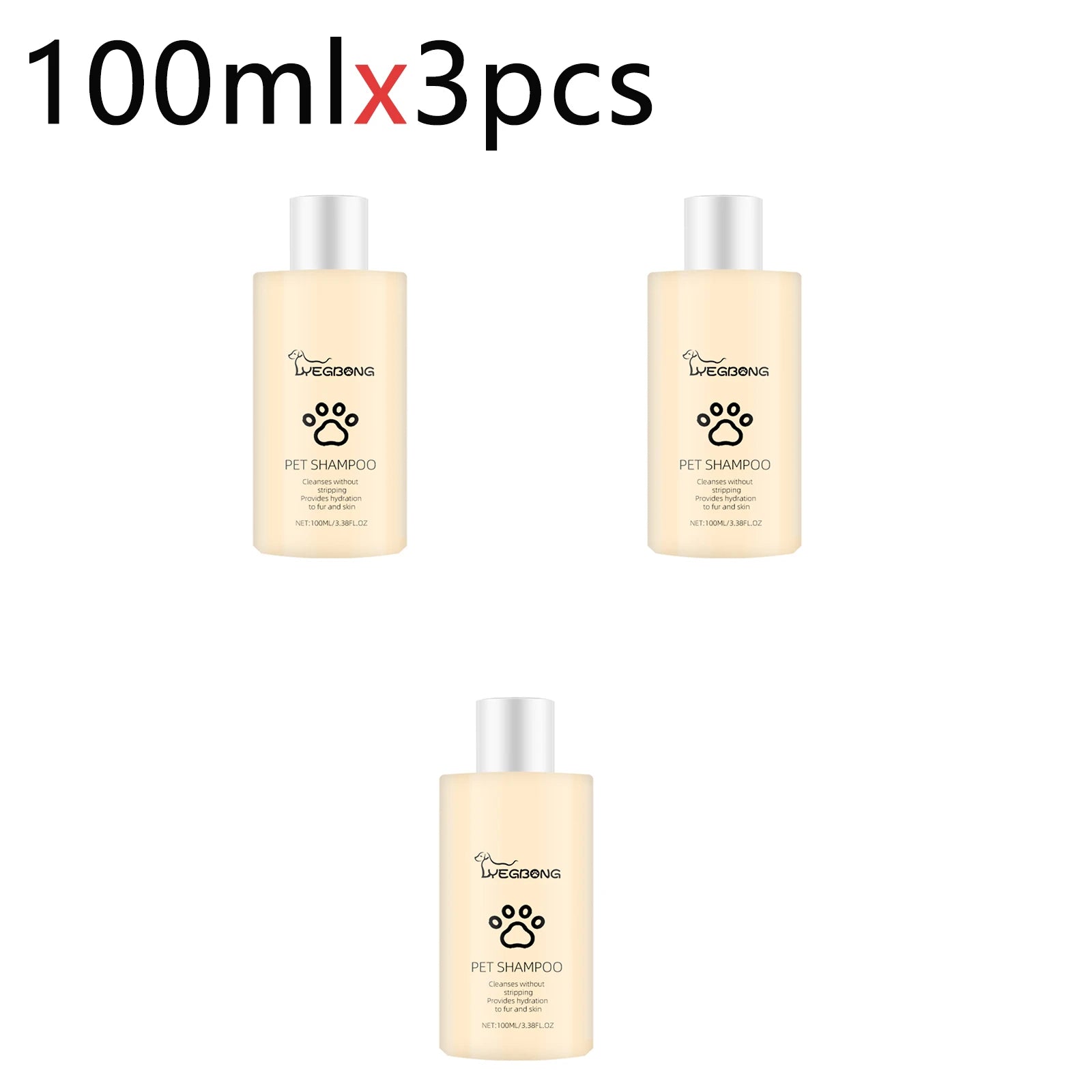 Pet Wash Shampoo Dogs Hair Soften Dirts Mites Removal Flea Killer Dog Shampoo
