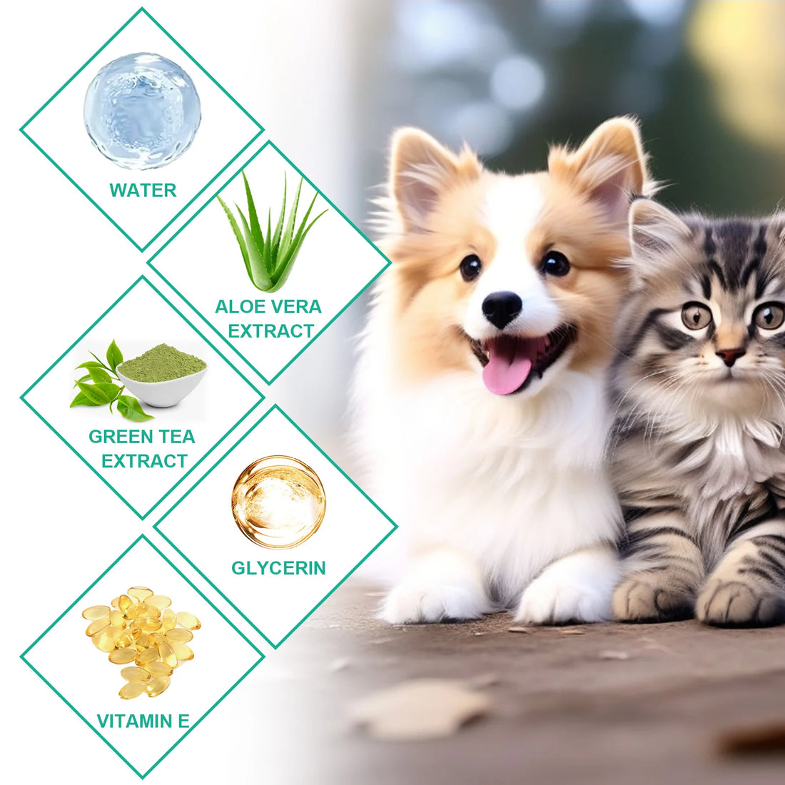 Pet Cleaning Wipes Gentle Cleaning Pet Ear Mites Ear Wax Eye Wax Paws