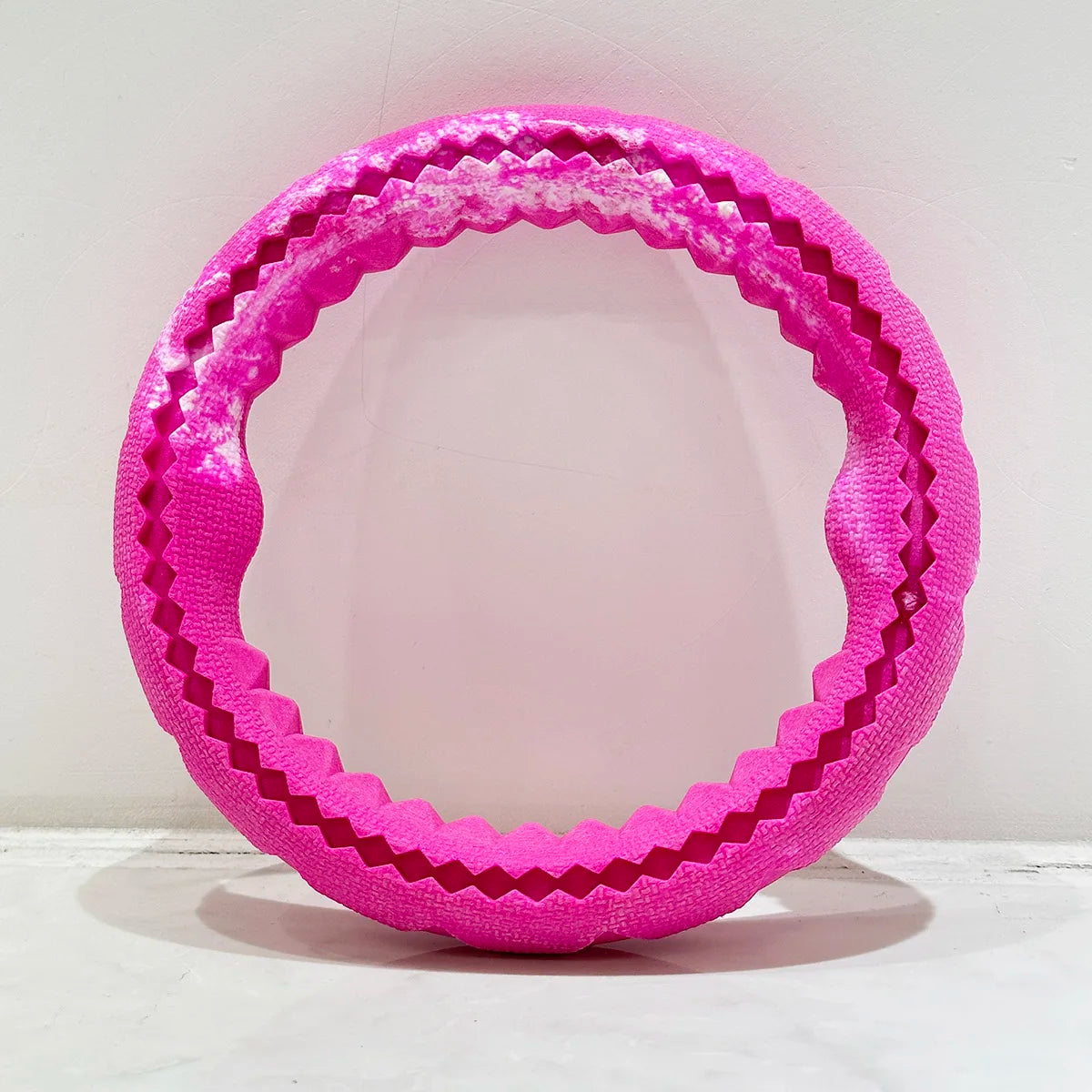 Pet dog rubber bite ring, bite resistant grinding training interactive small dogs