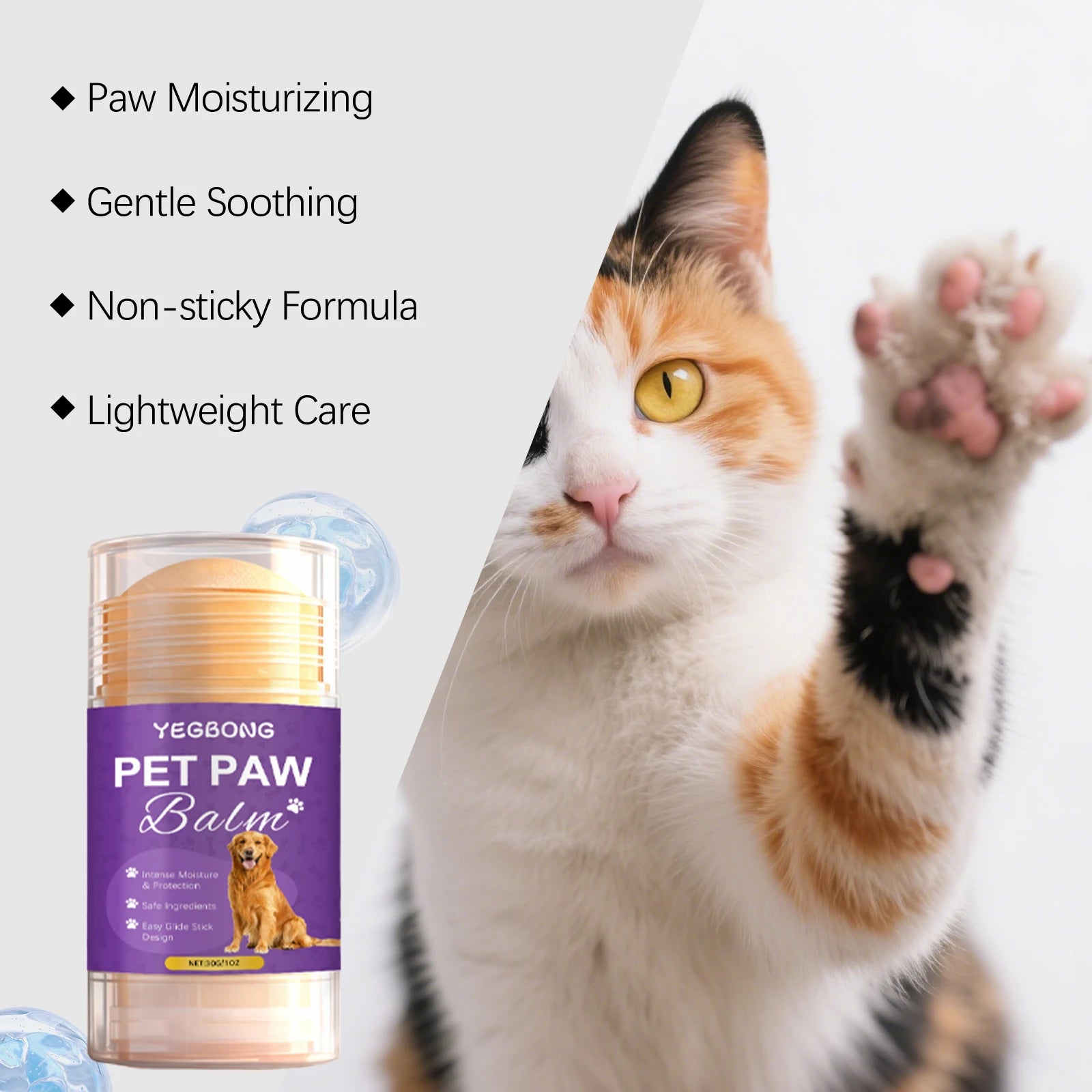Pet Claw Care Cream Stick Deeply Moisturizing Repair Dry Skin Pet Claw