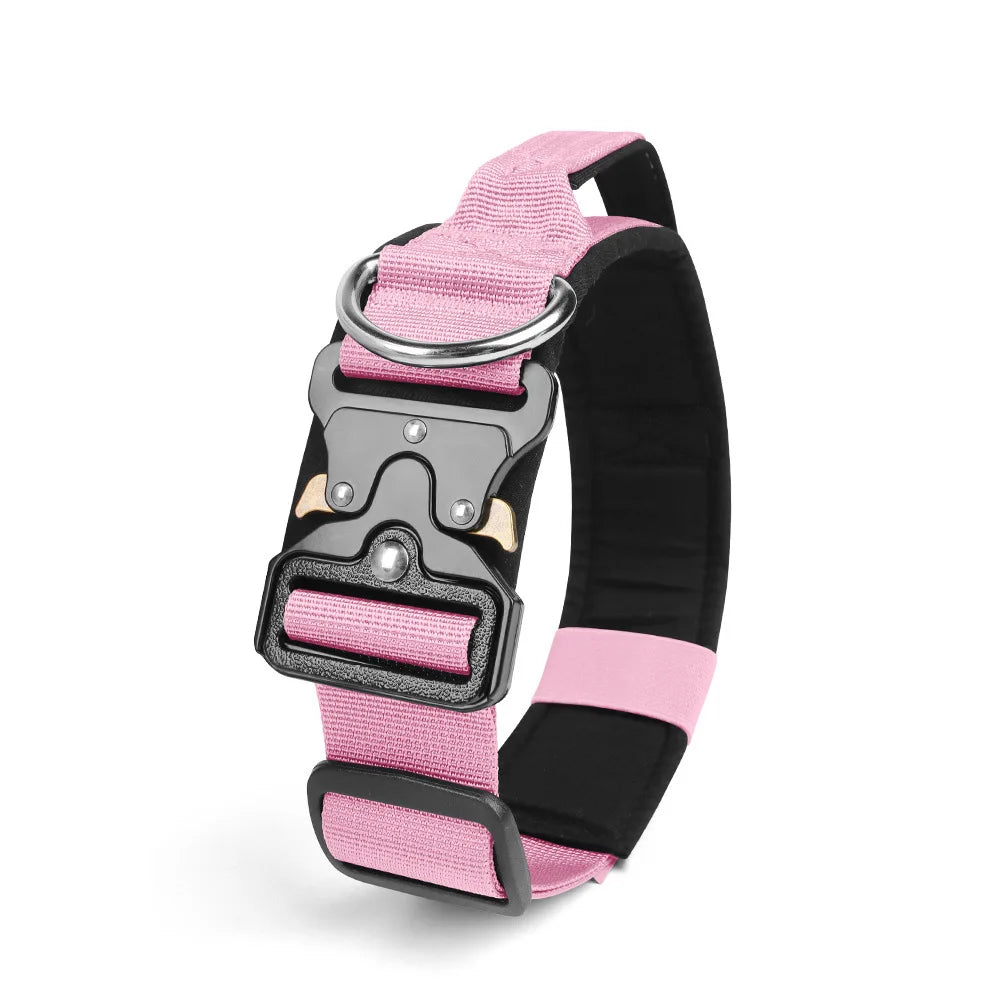 Pet Collar Adjustable Heavy Duty Wide Thick Dog Collars with Quick type Dogs