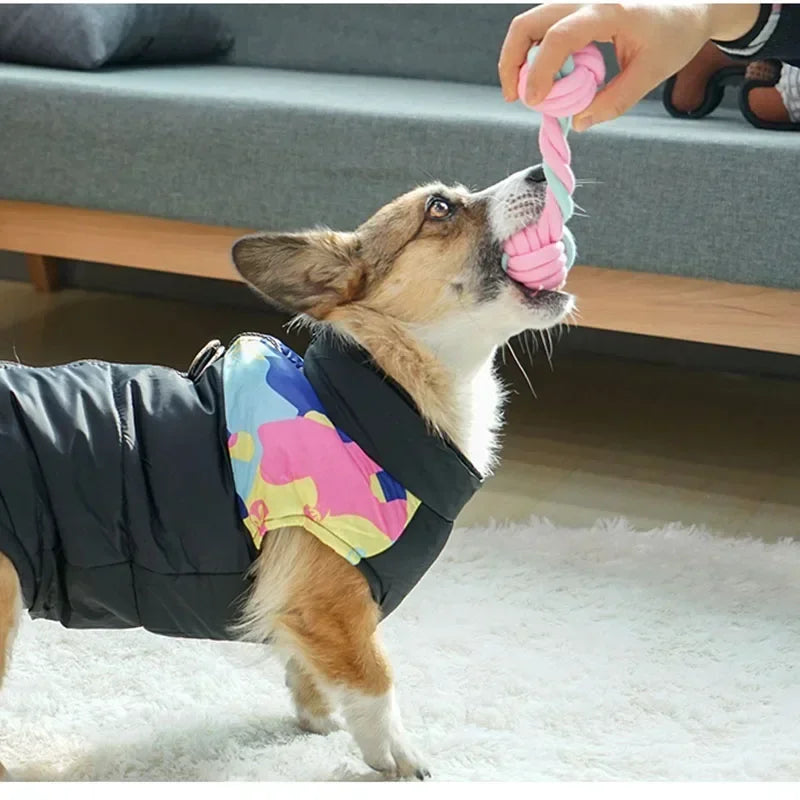 JUSTINLAU Pet Toys Anti-bite Teeth Cleaning Toys Pink Blue Mini Ball Cotton