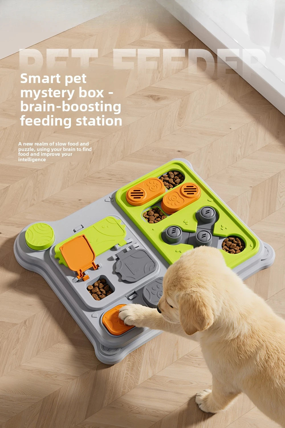 Pet Puzzle Feeder Toy Interactive treat dispenser designed for perfect for dogs