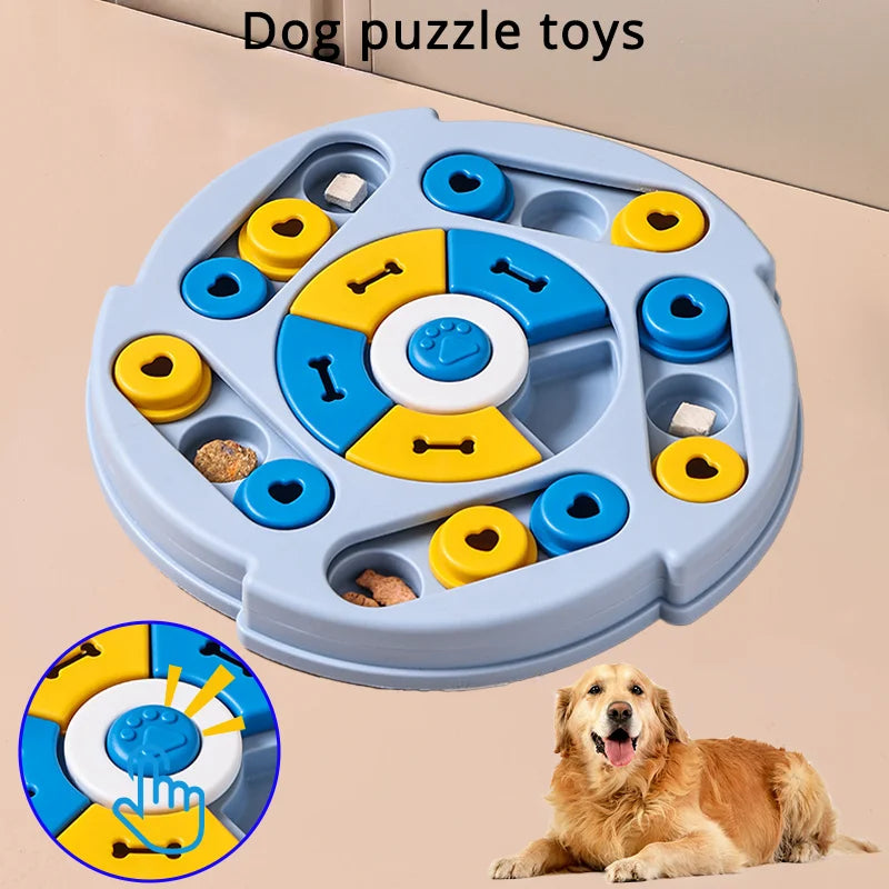 Dog Puzzle Toys Slow Feeder Training Iq Nonslip Bowl Dog Interactive Toy